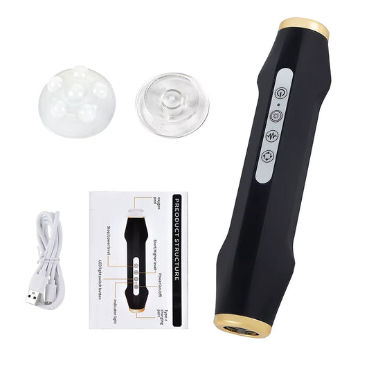 Oxygen Bubble Pen CO2 Oxygen Portable Facial Machine CO2 Gel Facial Skin Care Device Facial SPA CO2 Bubble Oxygen Beauty Machine